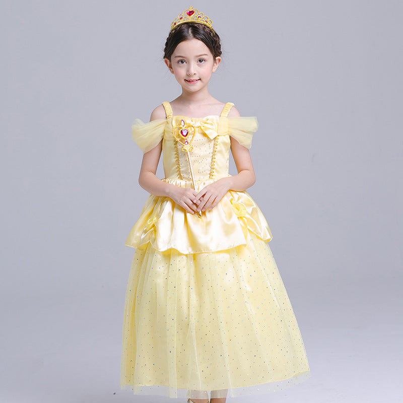 Girls Dress Halloween Princess Costume