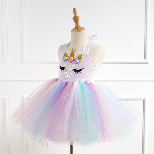 Girls' unicorn dresses