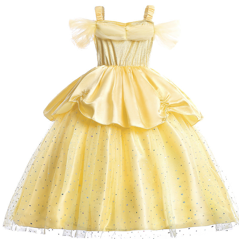 Girls Dress Halloween Princess Costume