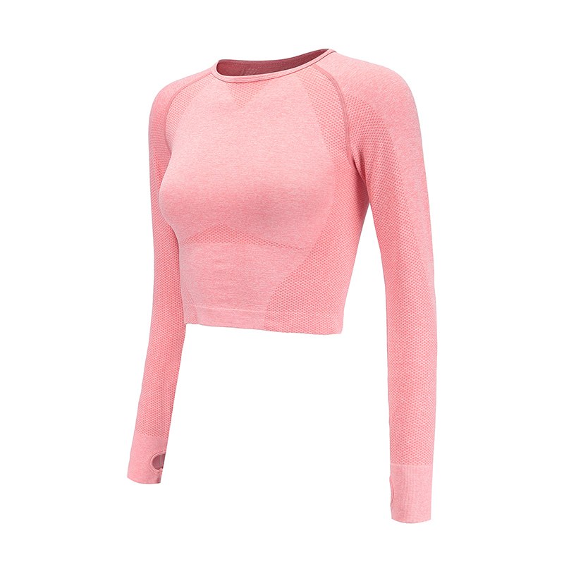 Yoga Long Sleeve Crop Top