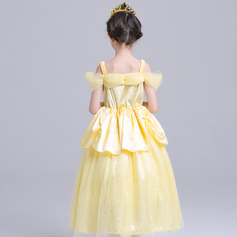 Girls Dress Halloween Princess Costume