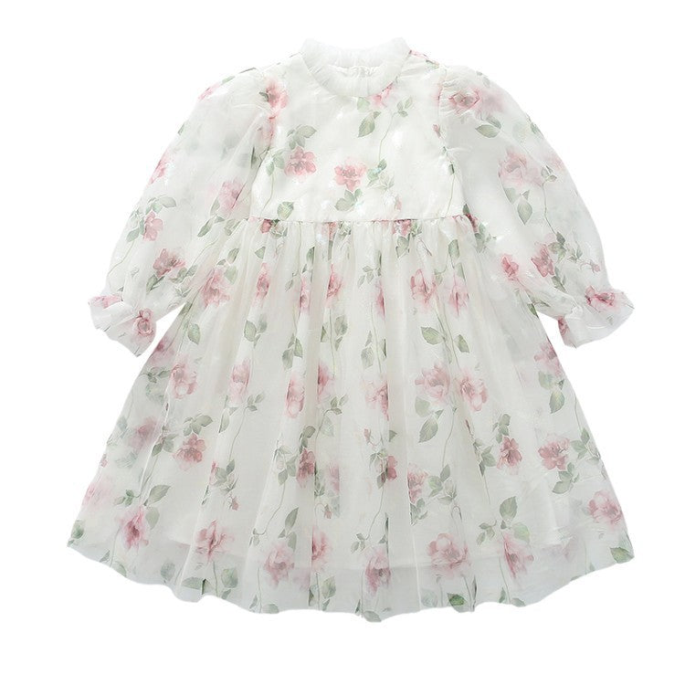 Girl's spring Princess Dress