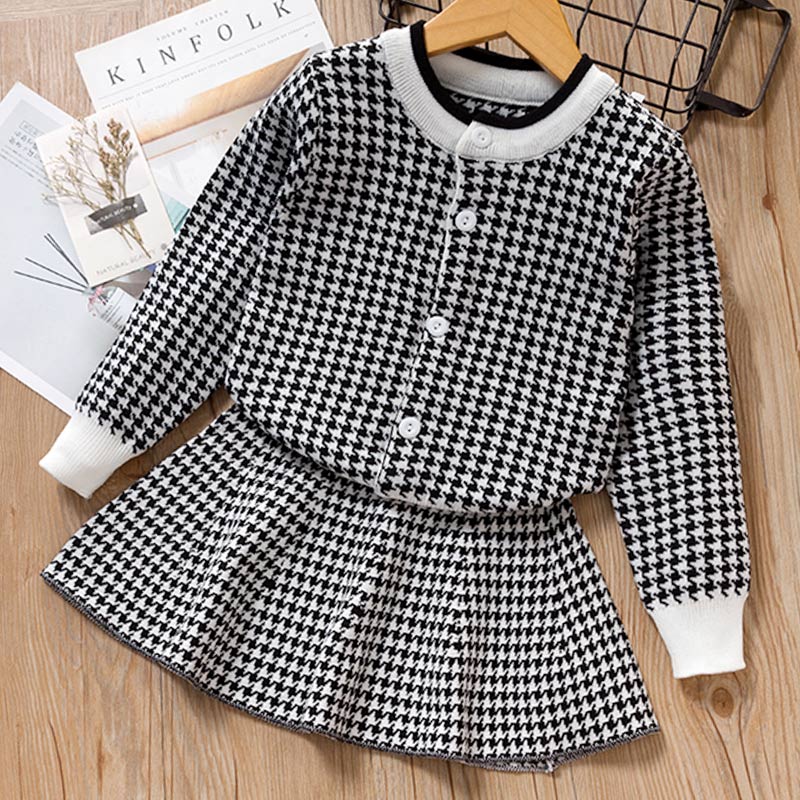 Girls' college style dress