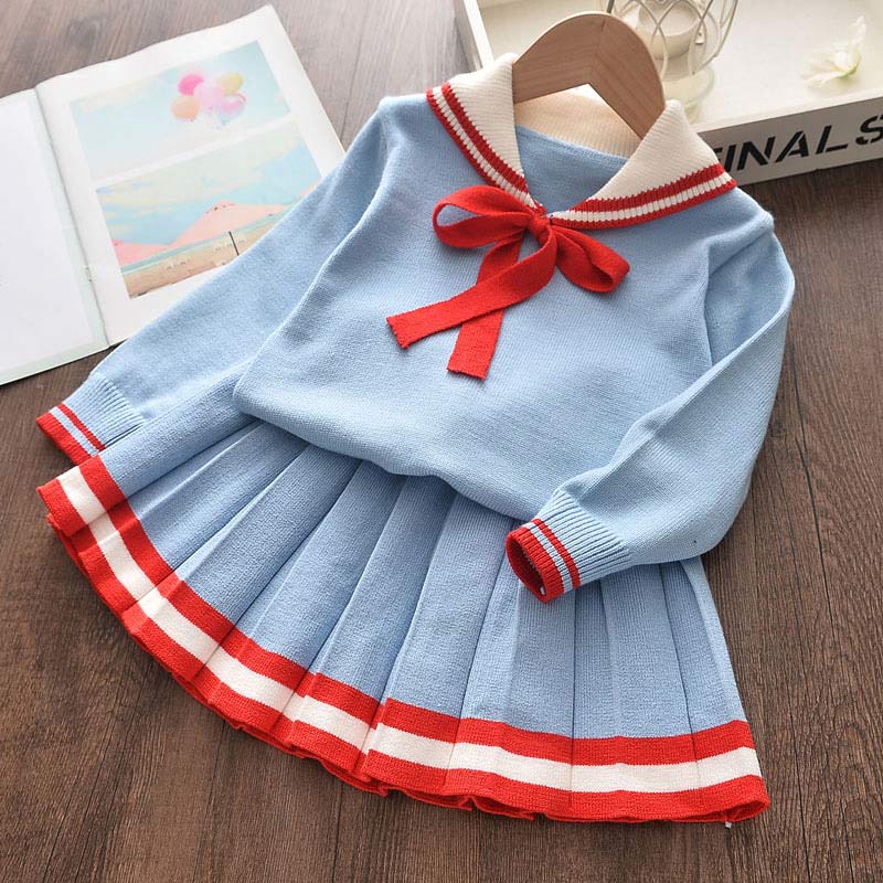 Girls' college style dress