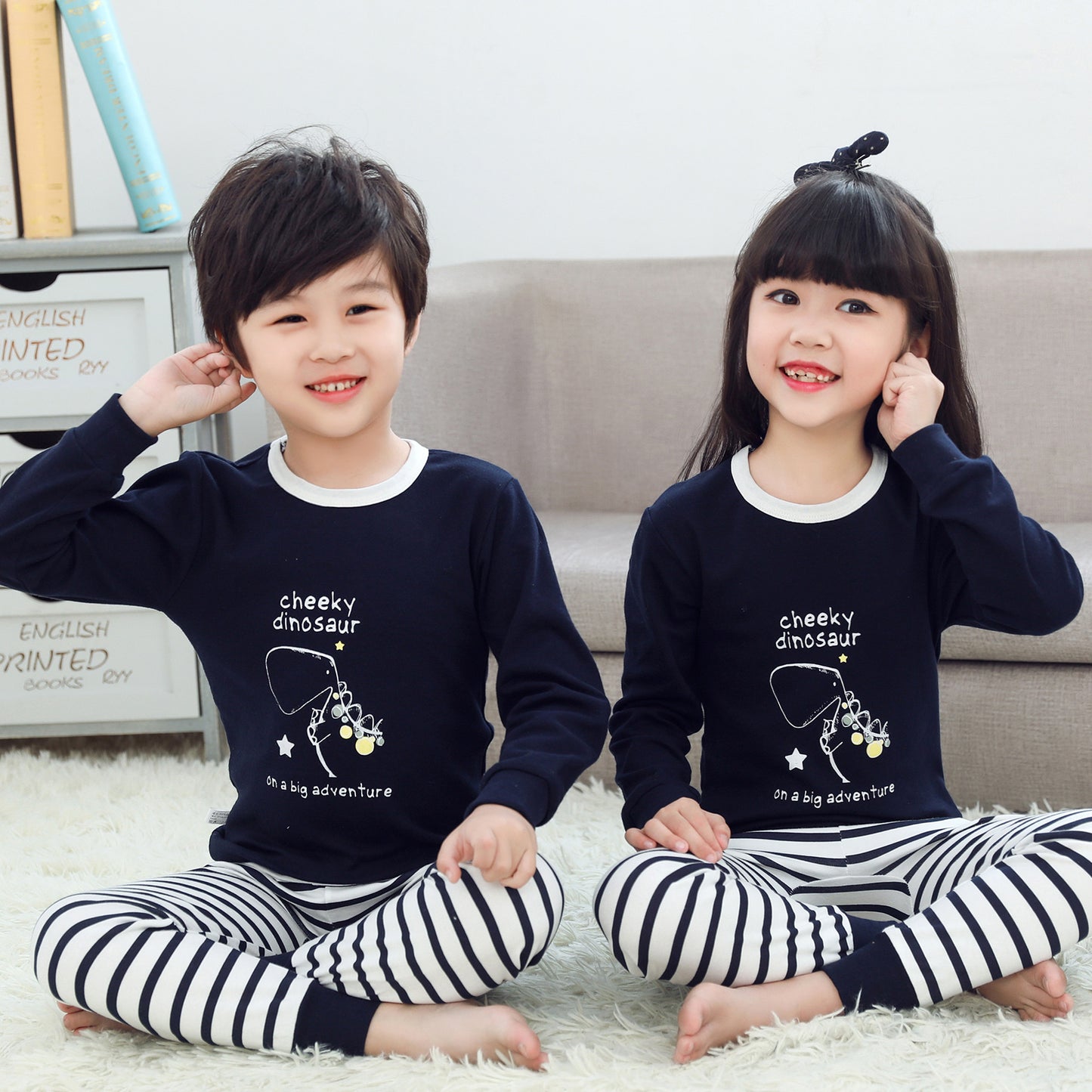 Children's pajamas long sleeves