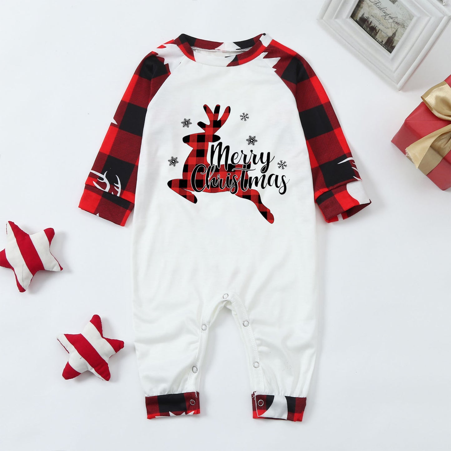 Reindeer Christmas matching Family Pajamas