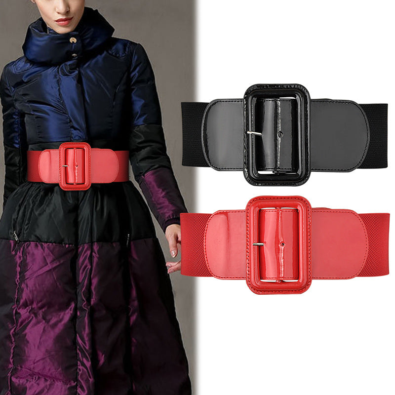 Fitted Waist Stretch Belt