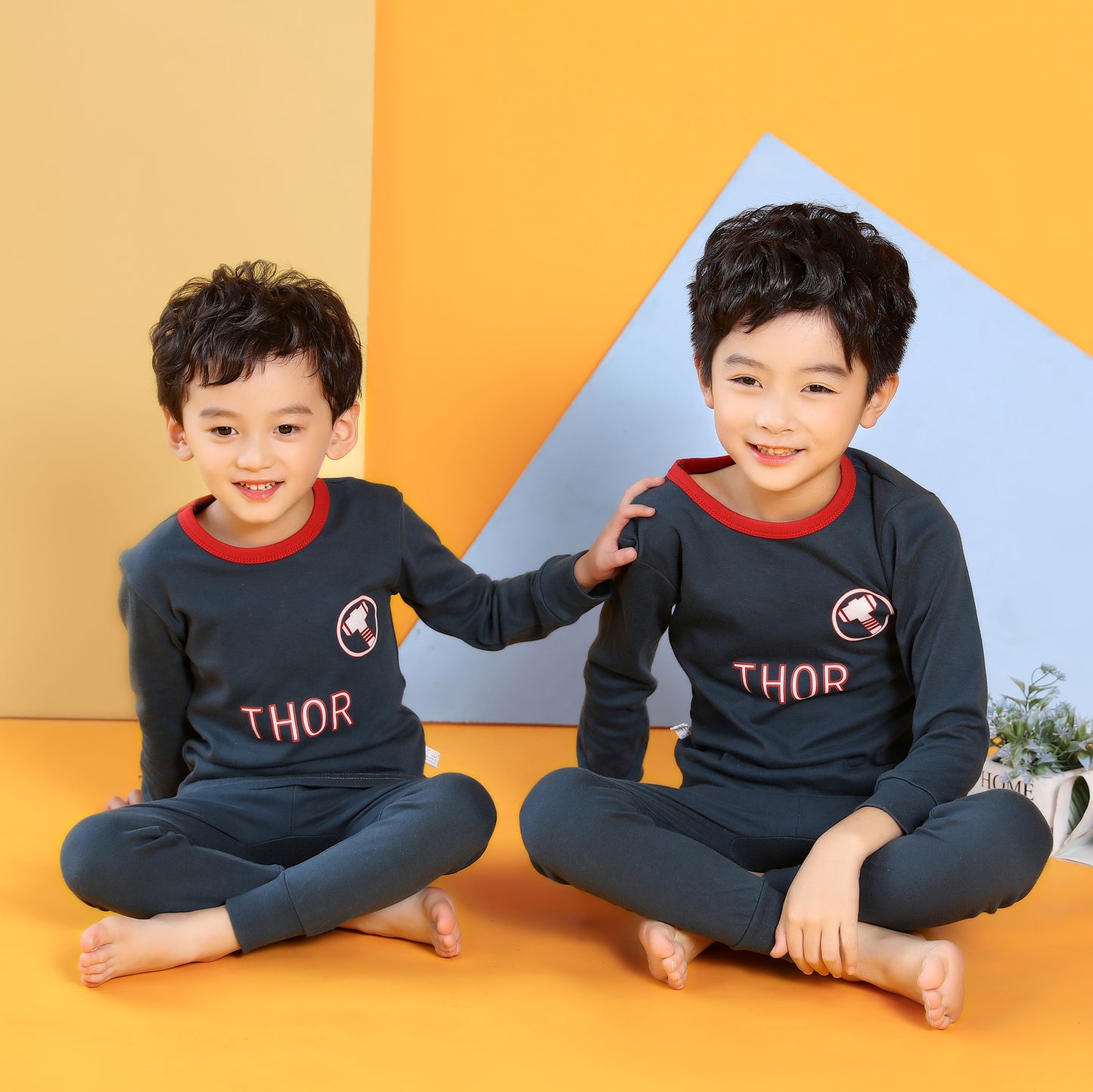 Children's pajamas long sleeves