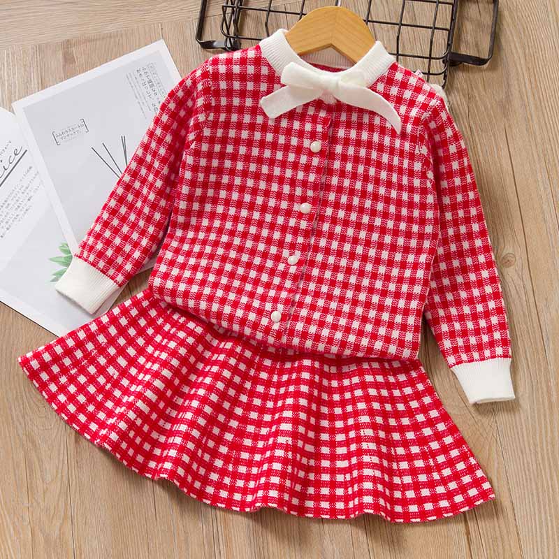 Girls' college style dress