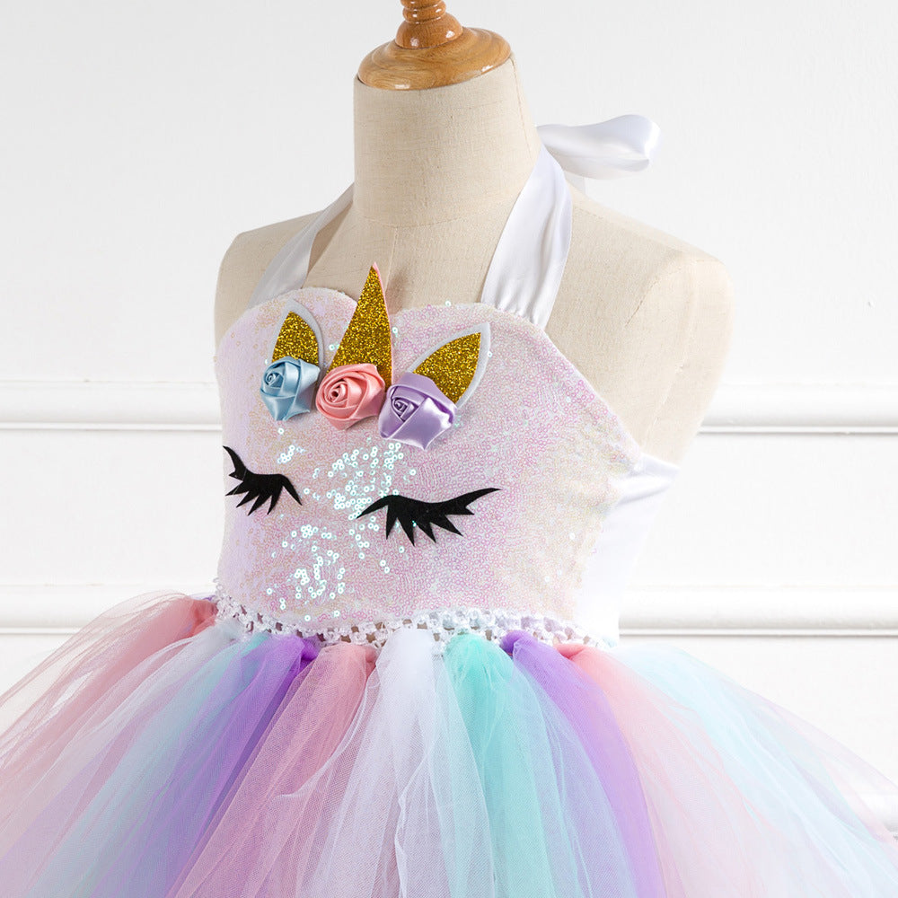 Girls' unicorn dresses