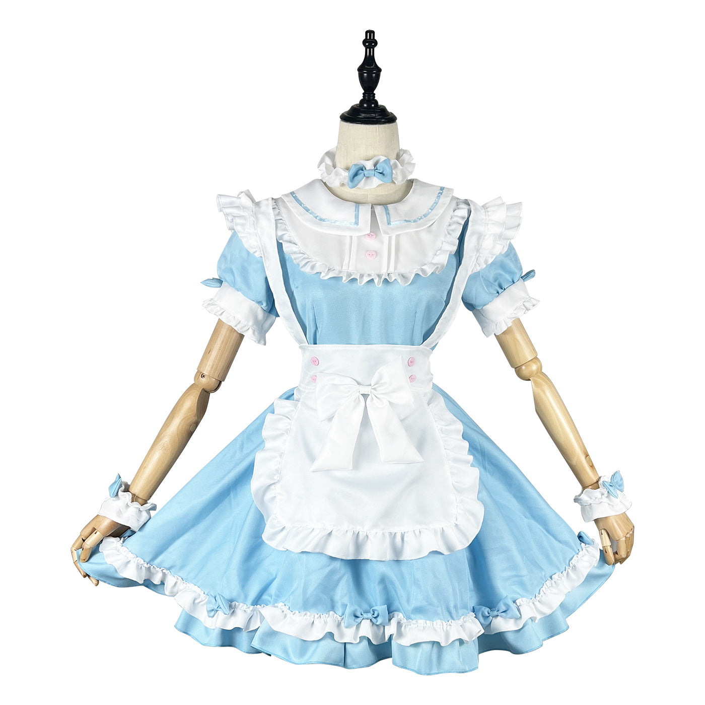 Halloween Maid Costume Removable Sleeve