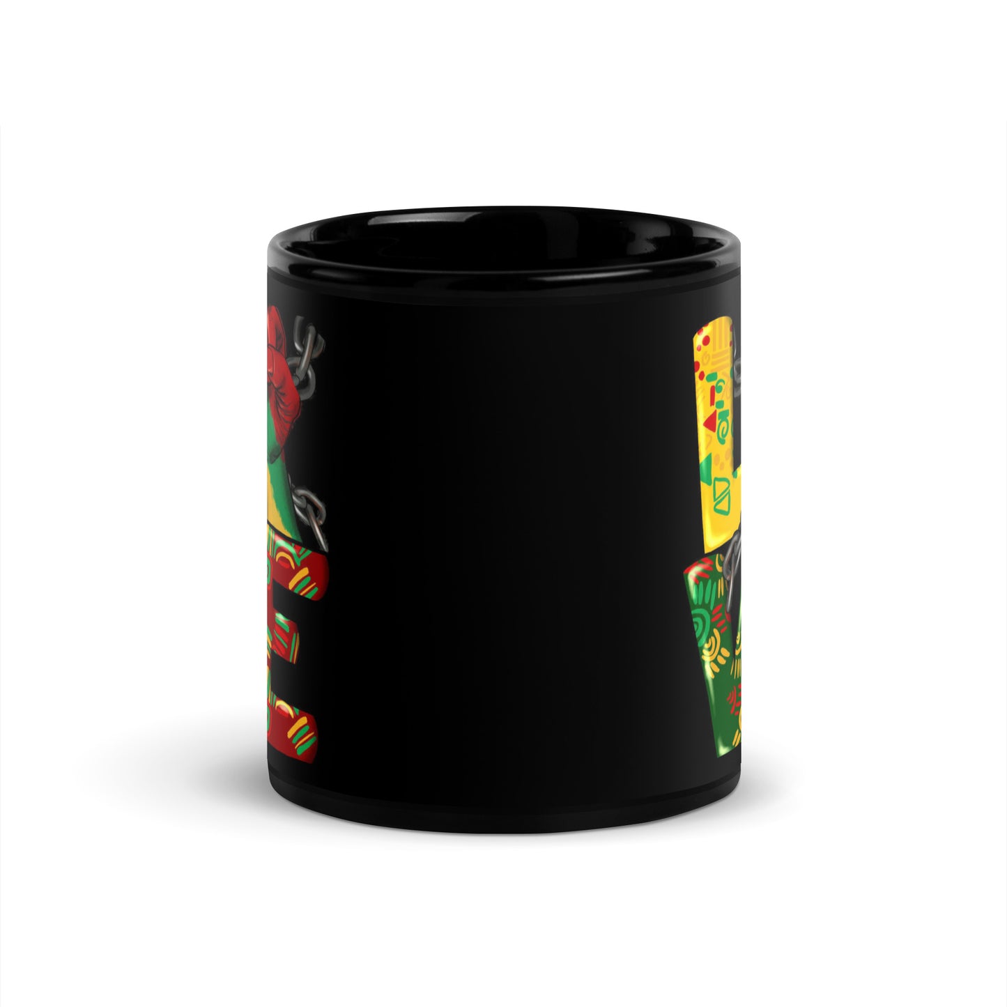 Black Glossy Mug