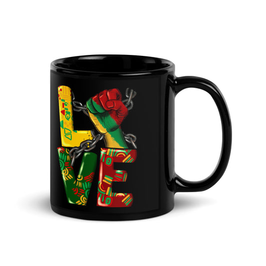 Black Glossy Mug