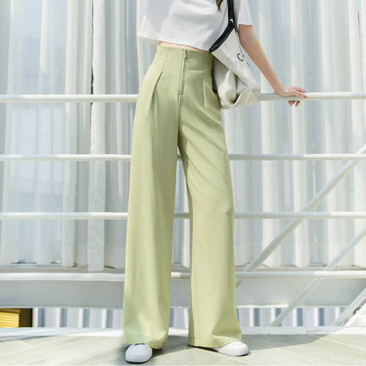 Wide-leg Slimming Casual Pants