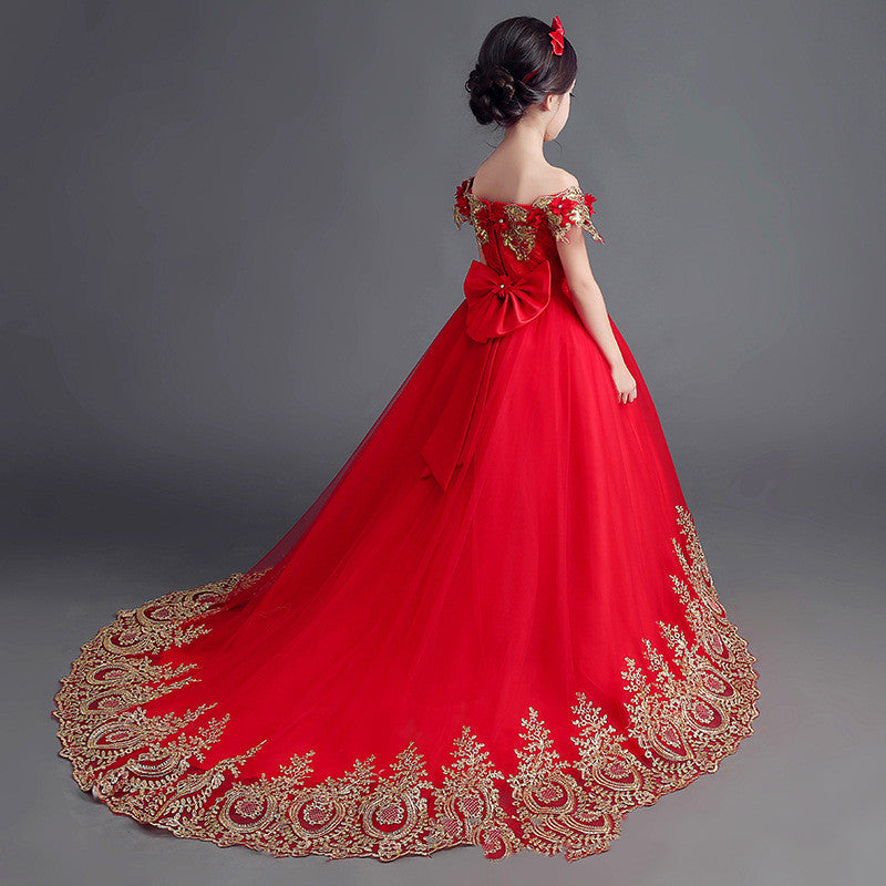 Princess Dress Long Tail